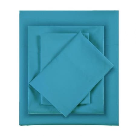 Intelligent Design Intelligent Design ID20-1084 100 Percent Polyester Sheet Set; King; Teal ID20-1084
